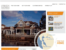 Tablet Screenshot of obrienhomes.net